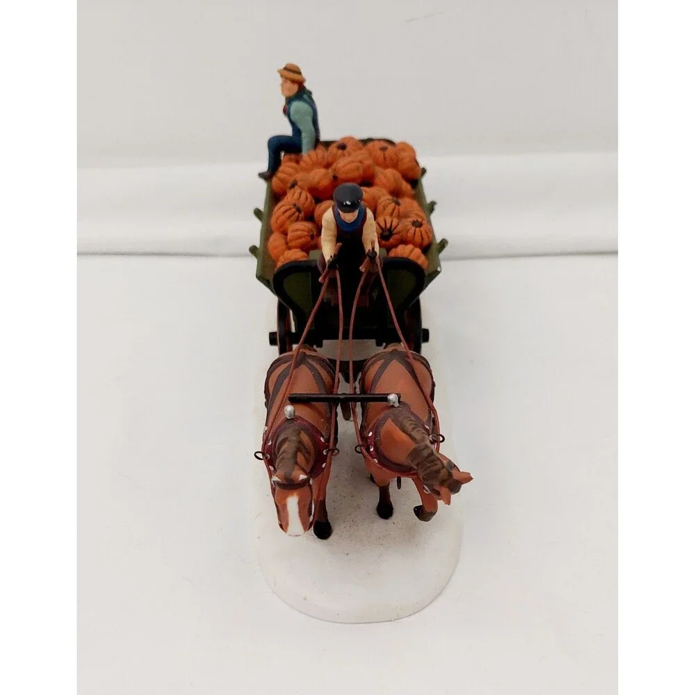 Department 56 Halloween Heritage Village Collection Harvest Pumpkin Wagon Gift